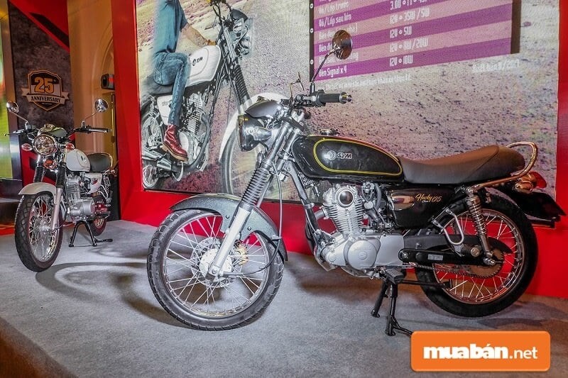 Husky Classic 125 dòng xe moto 125cc của SYM được nhiều biker biết đến