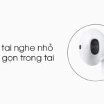 Thiết kế nhỏ gọn của Airpod