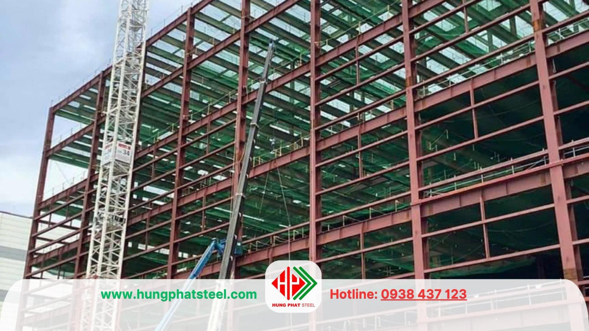Ứng dụng của thép hình chữ i