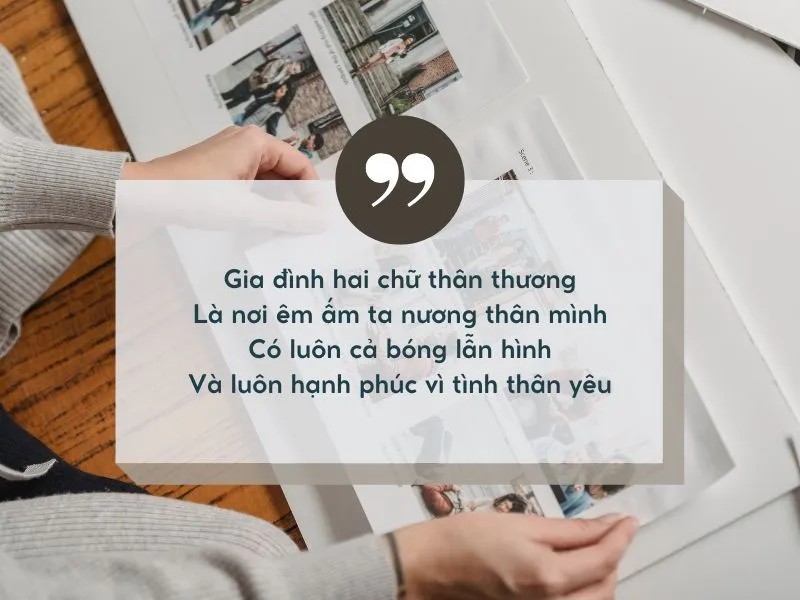 Thơ lục bát về gia đình hạnh phúc, thể hiện niềm vui và sự gắn bó