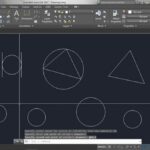 Lệnh Circle dùng để vẽ đường tròn, hình tròn trong bản vẽ Cad