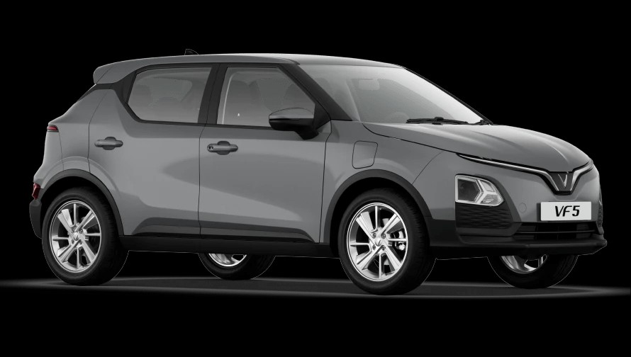 VinFast VF5 màu xám xi măng trẻ trung