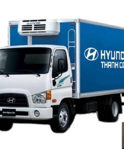 ビンフック省での長距離貨物輸送に信頼できる選択肢、箱型荷台付きの現代(ヒュンダイ)New Mighty 75Sトラック