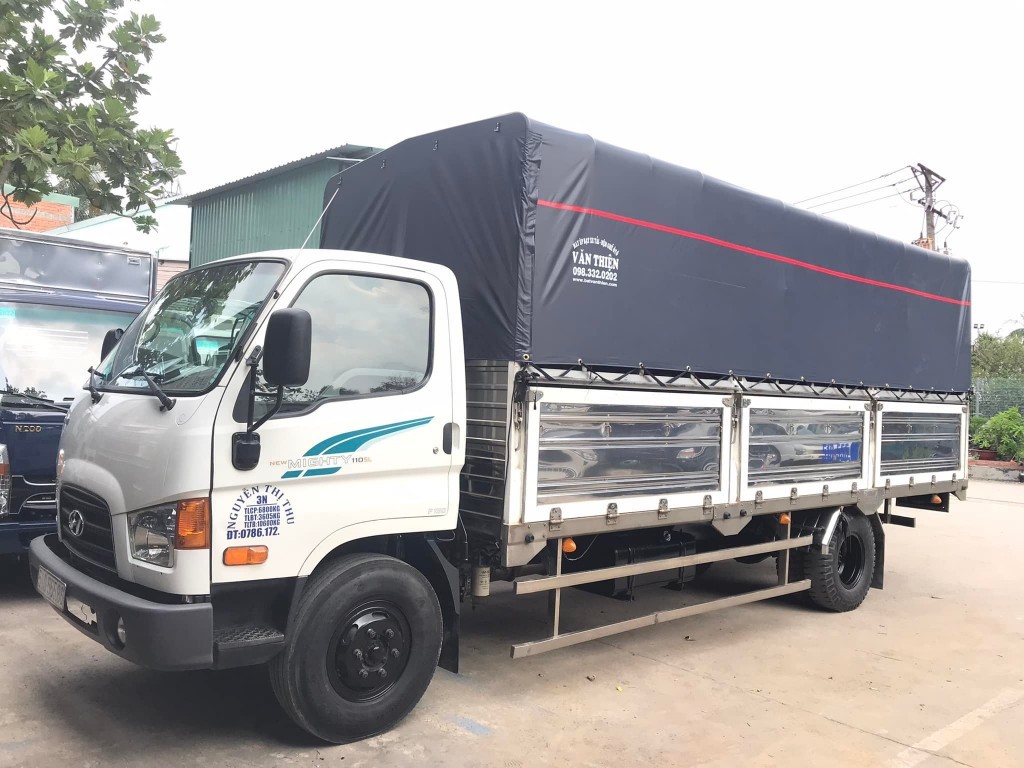 Xe tải Hyundai 110SL cũ thùng bạt 2019