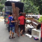 Xe tải chở hàng hóa chuyển nhà tại Bình Dương