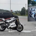 Xe phân khối lớn BMW tông lật ô tô: Nữ tài xế có bằng lái, không dính cồn - 1