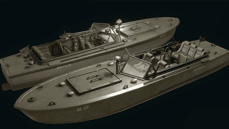 Imagen de un barco en PUBG Mobile