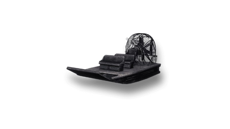 Imagen de un aerodeslizador en PUBG Mobile