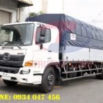 alt: Hình ảnh so sánh Hino FG và Isuzu FVR