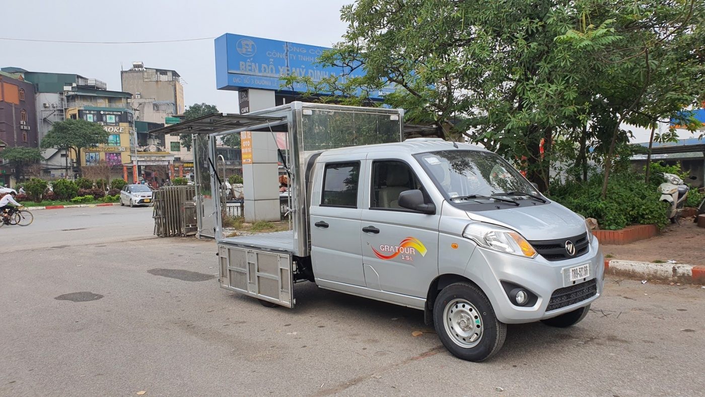 Hình ảnh xe tải Foton cabin kép