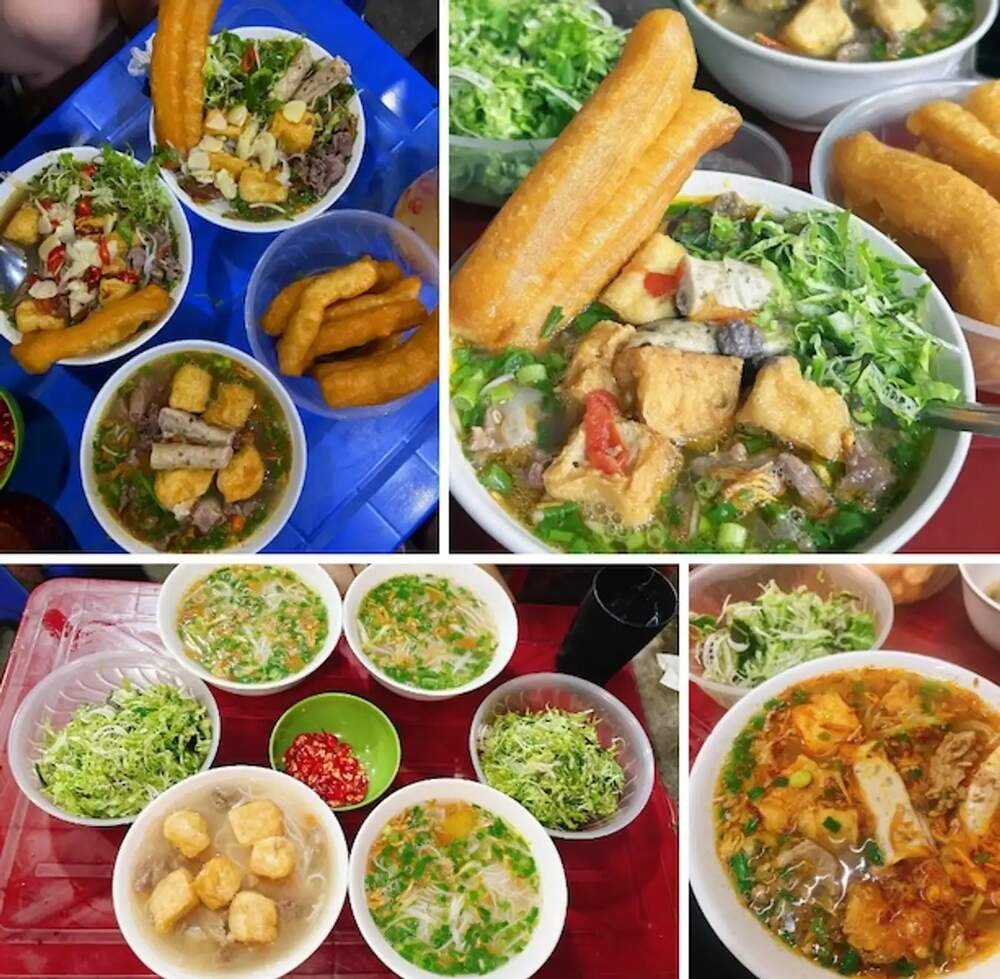 Ẩm thực phong phú và hấp dẫn tại Chợ đêm Long Biên