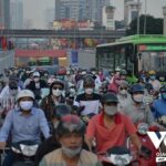 Nút giao thông Nhật Tảo - An Dương Vương, Hà Nội, nơi có sự điều chỉnh tổ chức giao thông mới áp dụng cho xe tải và các phương tiện khác