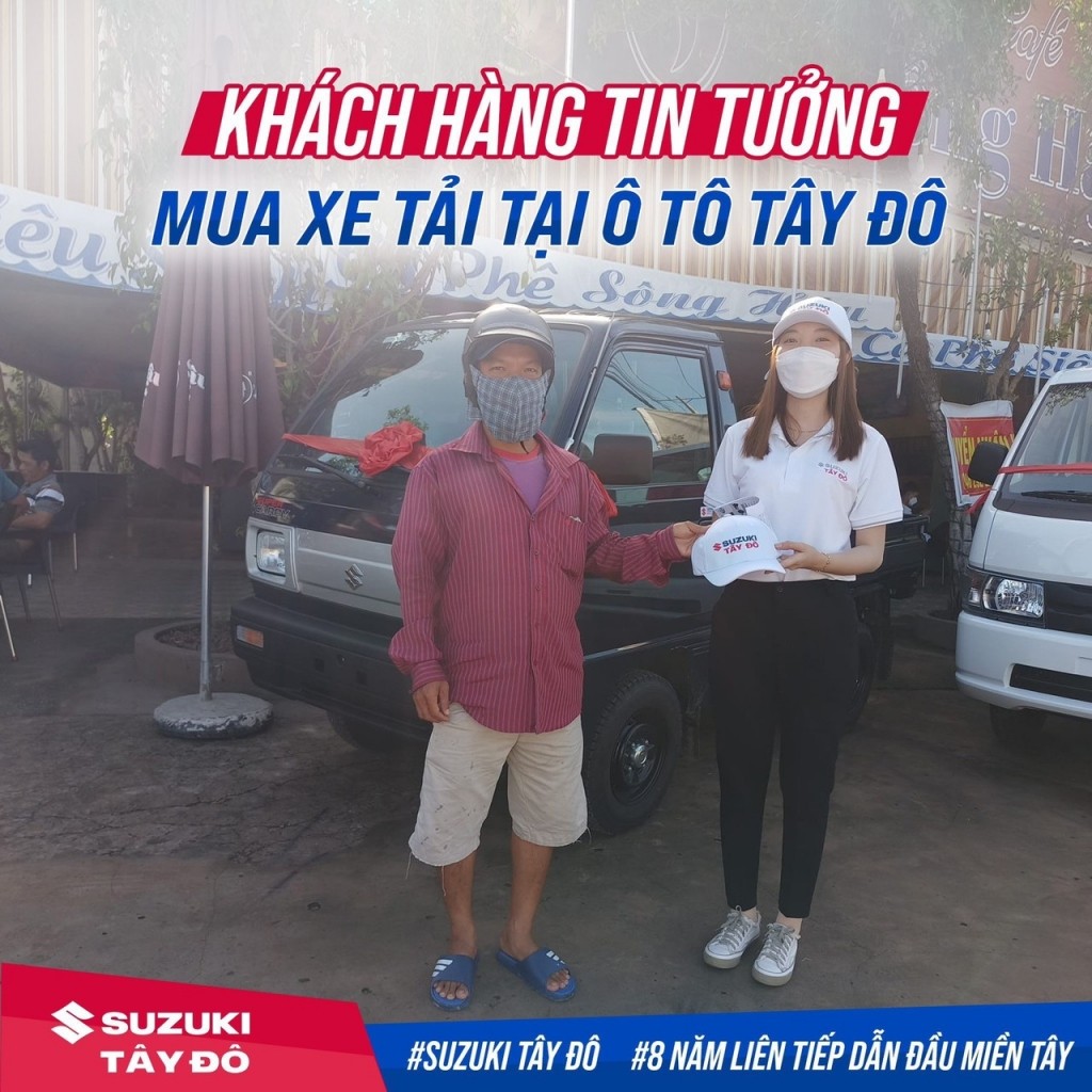 Khách hàng tin tưởng mua xe tải Suzuki tại Suzuki Tây Đô (5)