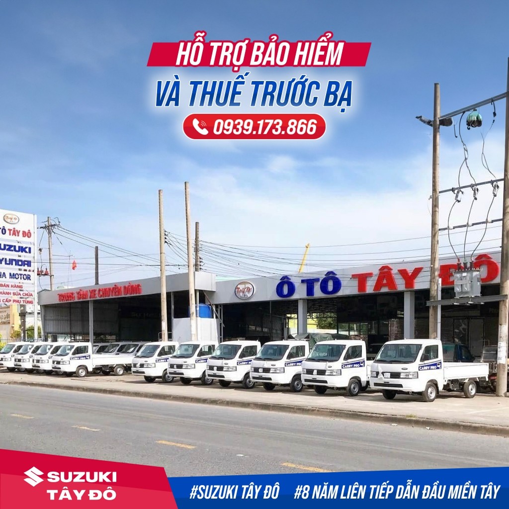 Xe tải nhỏ Suzuki có nhiều ưu thế so với xe tải lớn