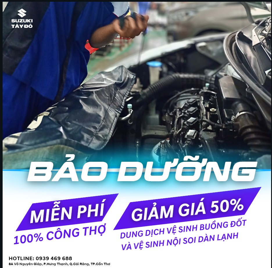 Thông tin liên hệ Suzuki Tây Đô