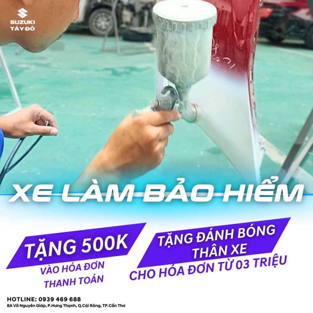 Địa chỉ showroom Suzuki Tây Đô