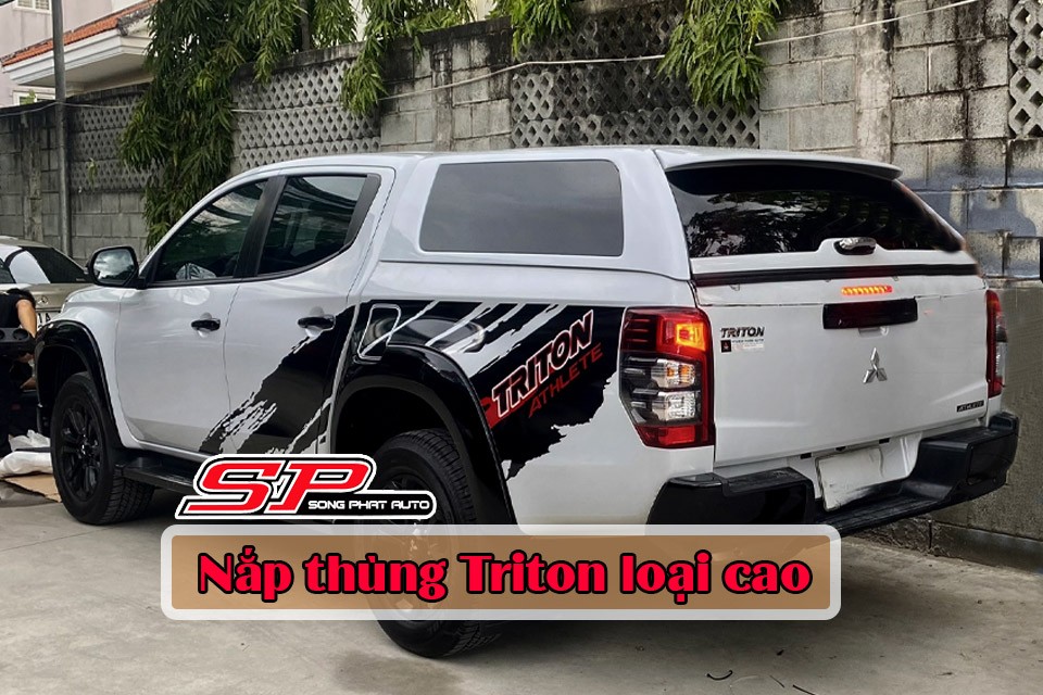 ฝาครอบกระบะ Triton แบบสูง เพิ่มพื้นที่บรรทุกของ