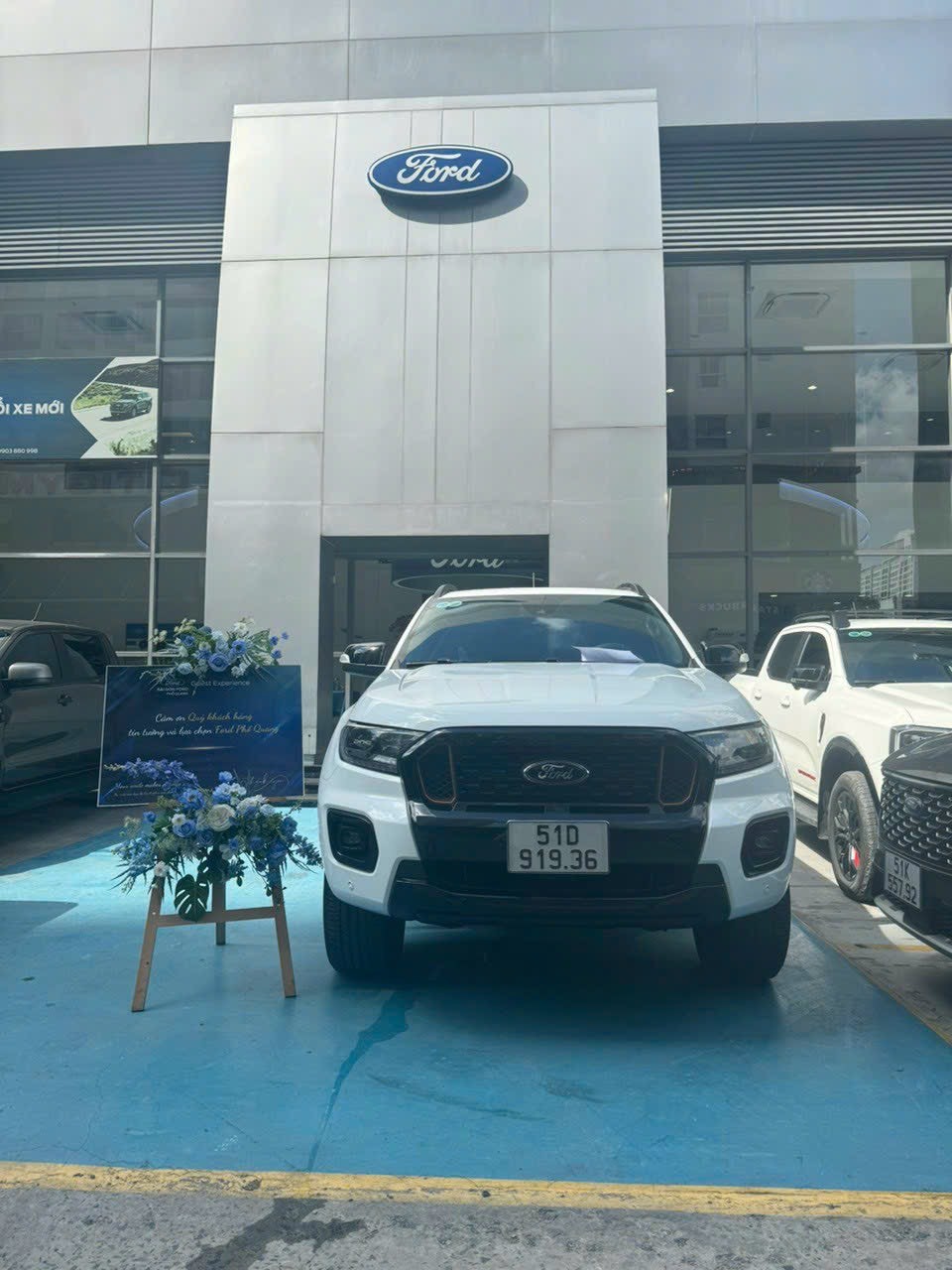 Hình ảnh xe bán tải cho thuê tại Talkcar.vn