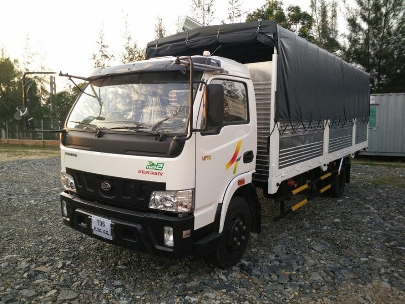 Xe tải Veam 7t5 thùng mui bạt