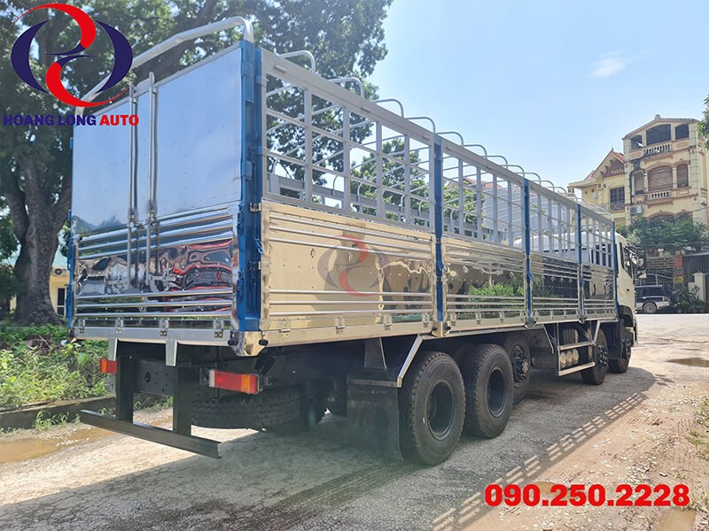 Động cơ Yuchai YC6A350-50 mạnh mẽ, bền bỉ trên xe tải Dongfeng 5 chân Hoàng Huy - Giá xe tải 5 chân Hoàng Huy ưu đãi trả góp