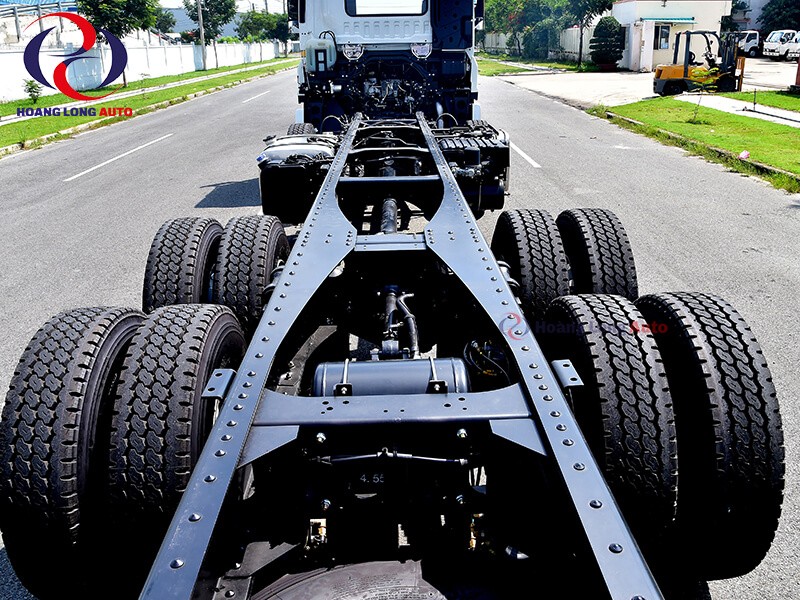 Chassis Sólido do Camião Isuzu Giga de 4 Eixos