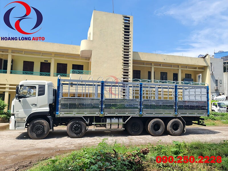 Xe tải Dongfeng 5 chân Hoàng Huy cabin mạnh mẽ, thiết kế khí động học -  Giá xe tải 5 chân Hoàng Huy ưu đãi tại Xe Tải Mỹ Đình