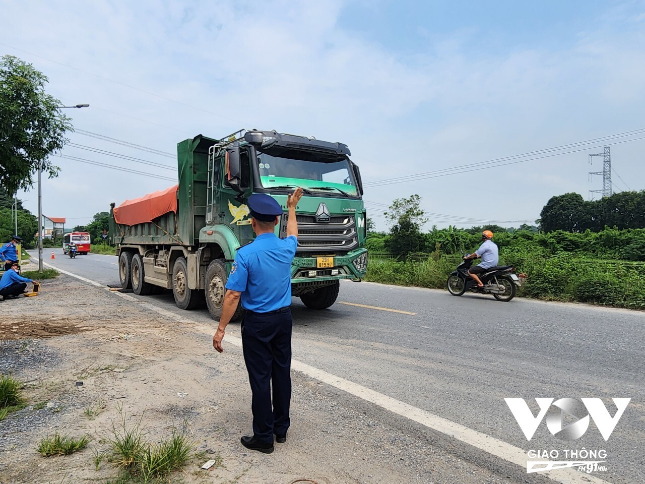 Graphique statistique des résultats des sanctions pour les infractions au code de la route de l'équipe d'inspection des transports du district de Phu Xuyen au cours des 7 premiers mois de 2024.