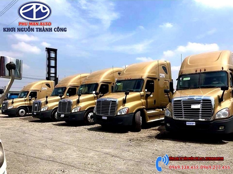 Xe Đầu Kéo Mỹ Màu Đồng