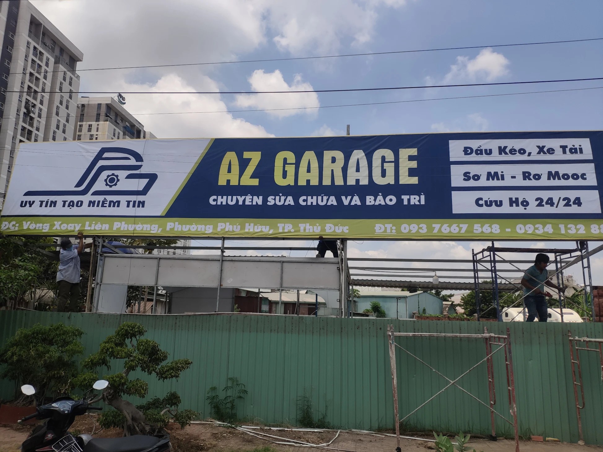 ภาพอู่ AZG เชี่ยวชาญด้านการซ่อมรถหัวลากและจำหน่ายอะไหล่