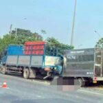 Hiá»‡n trÆ°á»ng vá»¥ va cháº¡m giao thÃ´ng táº¡i lÃ n kháº©n cáº¥p Äáº¡i lá»™ ThÄƒng Long