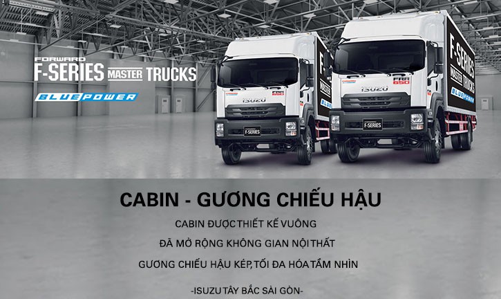 alt text: Thiết kế đầu xe tải Isuzu FRR650