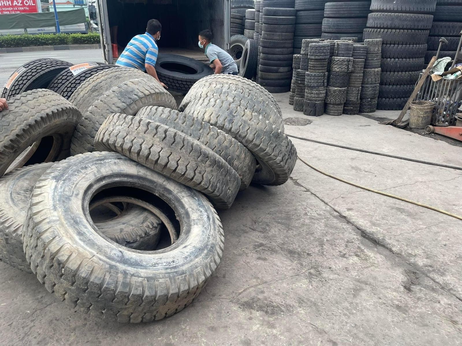 Lốp xe tải cũ chất lượng tại Bình Dương