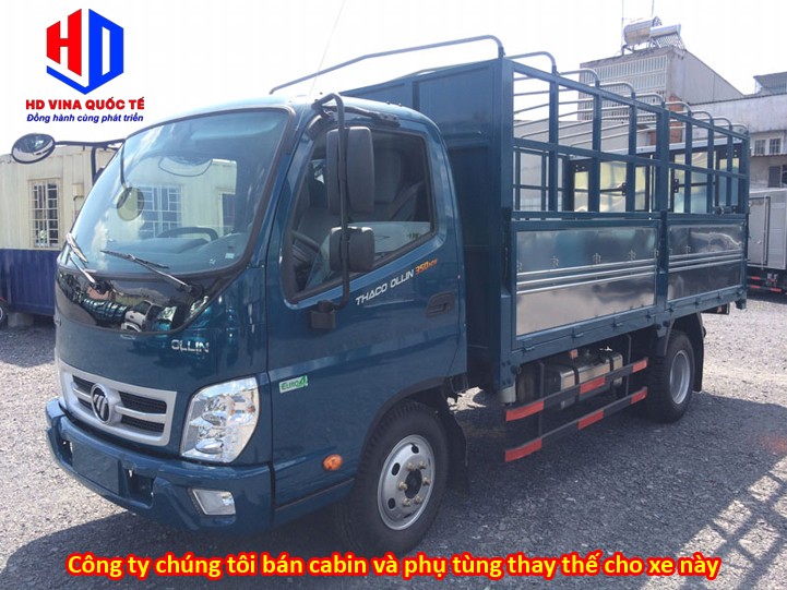Nội thất cabin tổng thành xe tải FLC 500
