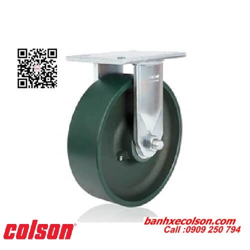 Bánh xe đẩy siêu tải trọng thép rèn cố định banhxecolson.com