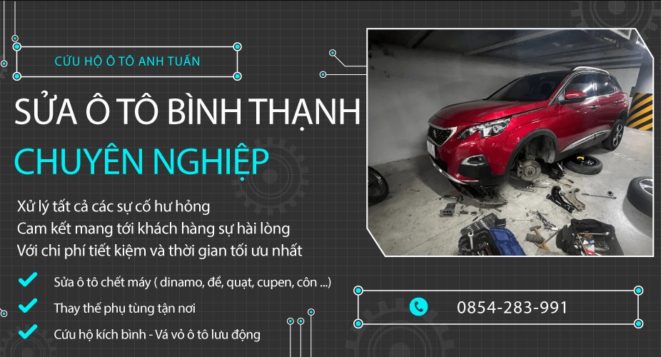 Binh Thanh Auto 정비소 건물 외관