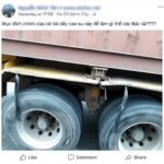 Bánh xe tải cao su giúp làm sạch bùn đất - ảnh 1.