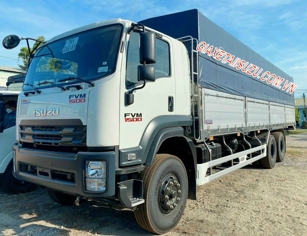 Xe tải Isuzu 15 tấn FVM 1500 thùng bửng nhôm