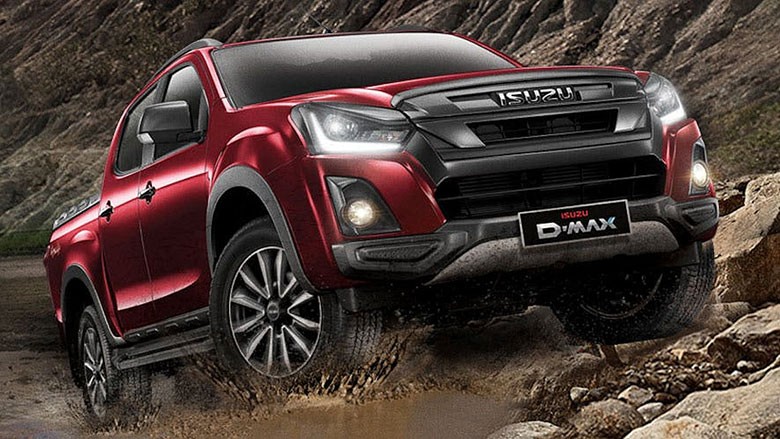 Ngoại thất xe bán tải Isuzu D-Max 2020