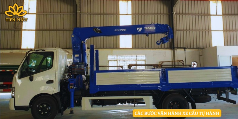Các bước vận hành cần cẩu tự hành cơ bản cho người mới bắt đầu