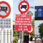 Biển báo cấm xe ô tô tải P.106a