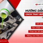 thay nước làm mát xe tải
