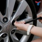 Cành cây, lá khô, rơm rạ giúp tăng độ bám cho bánh xe khi xe tải bị sa lầy