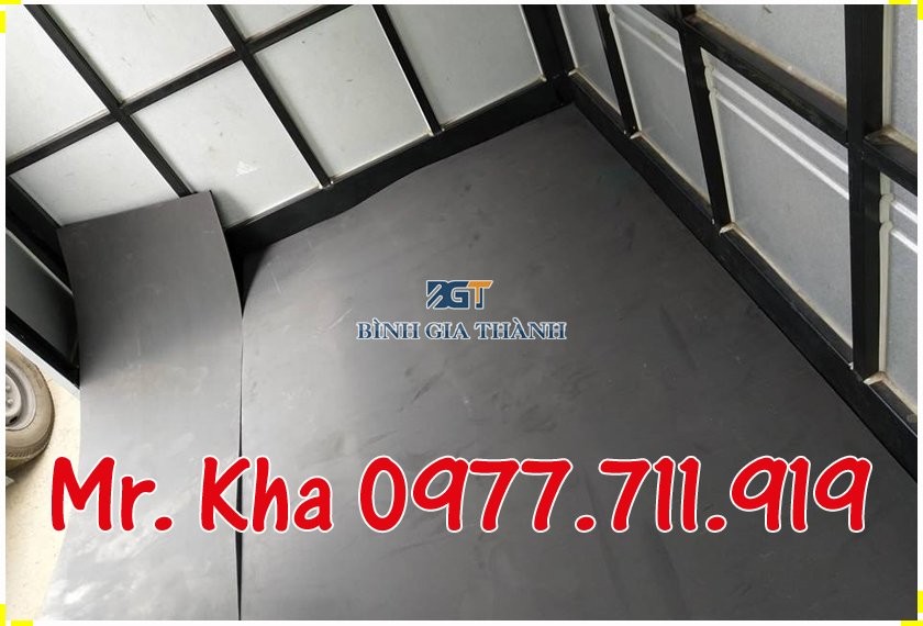 Tấm cao su lót sàn xe tải chất lượng cao, bảo vệ thùng xe và hàng hóa tối ưu