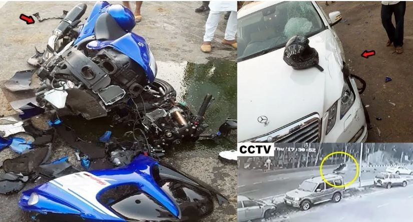 Chiếc Hayabusa Va Chạm Với Xe Tải: Pha Va Chạm Kinh Hoàng