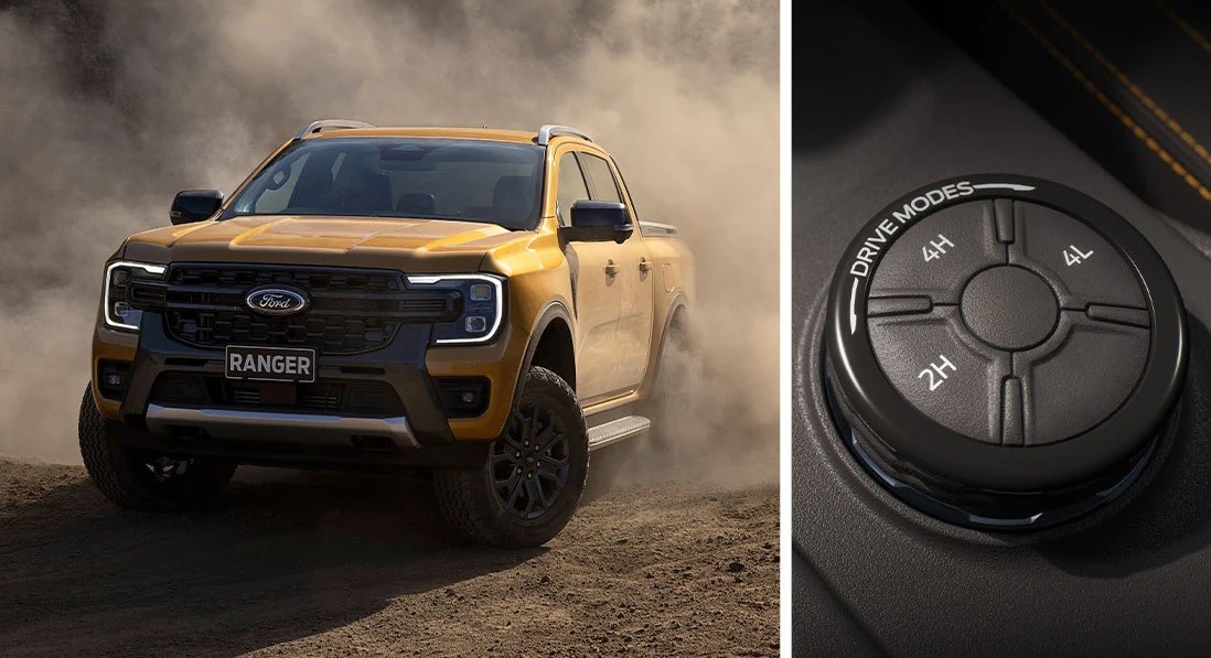 Modes de conduite du Ford Ranger
