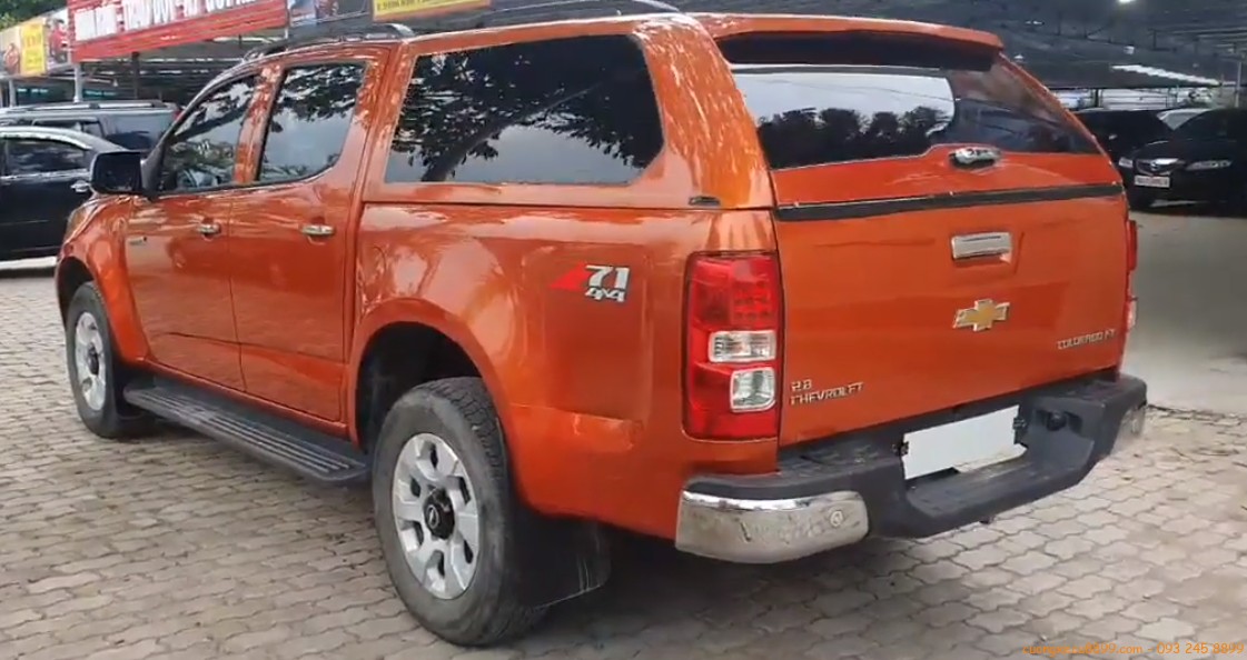 Đánh giá xe bán tải Chevrolet Colorado cũ về ngoại thất và nội thất