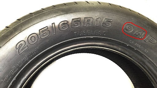 Chỉ số tải trọng tối đa của lốp xe