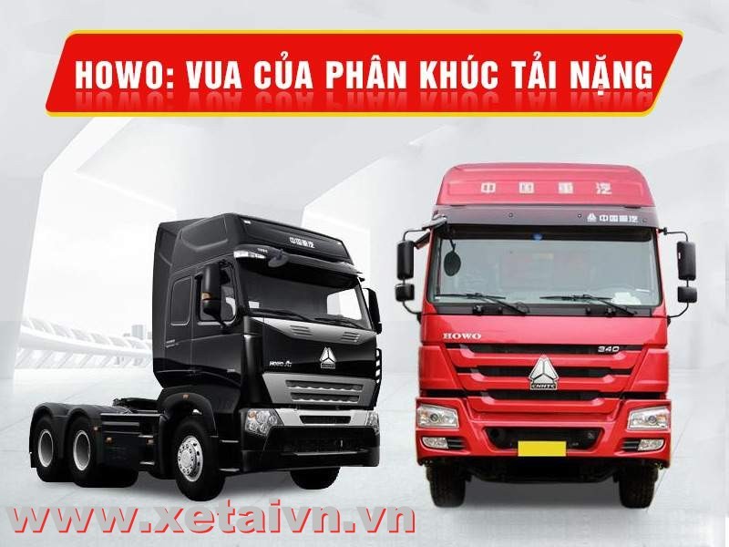 Xe tải ben Howo mạnh mẽ và bền bỉ trên mọi công trình