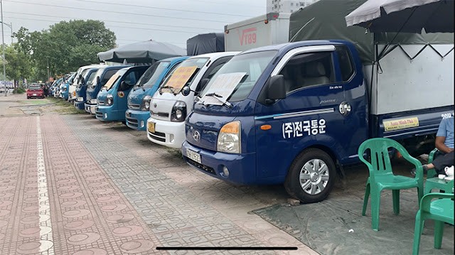 Xe tải cũ giá 150 triệu các loại tải trọng từ 990kg đến 3 tấn thuộc các hãng khác nhau
