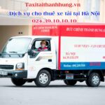 Dịch vụ cho thuê xe tải tại Hà Nội